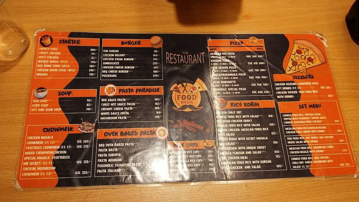 Foodholic меню