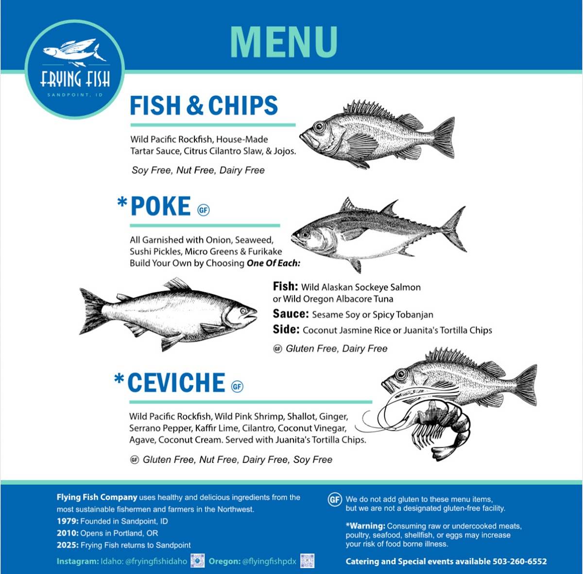 Frying Fish Company меню