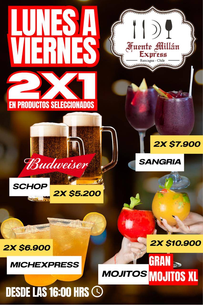 Fuente Millán Express меню