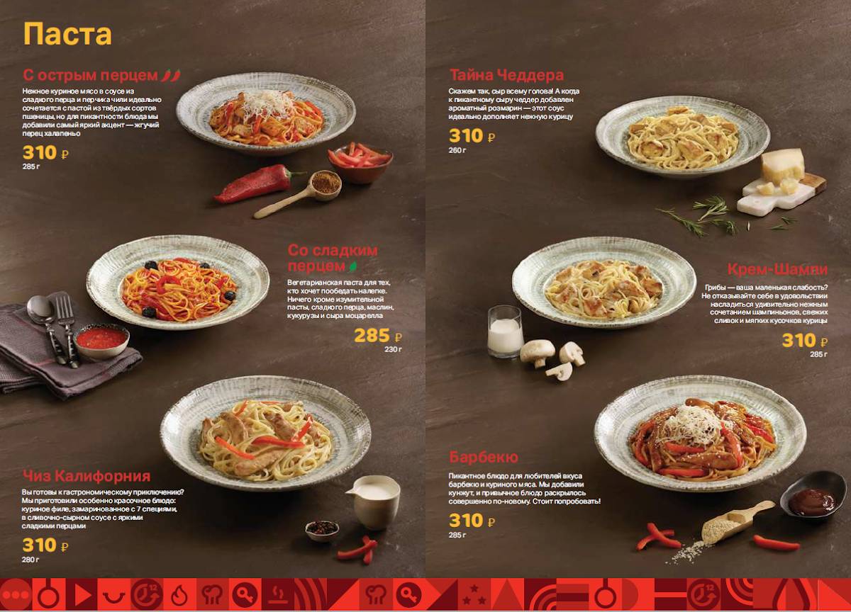 Gagawa меню