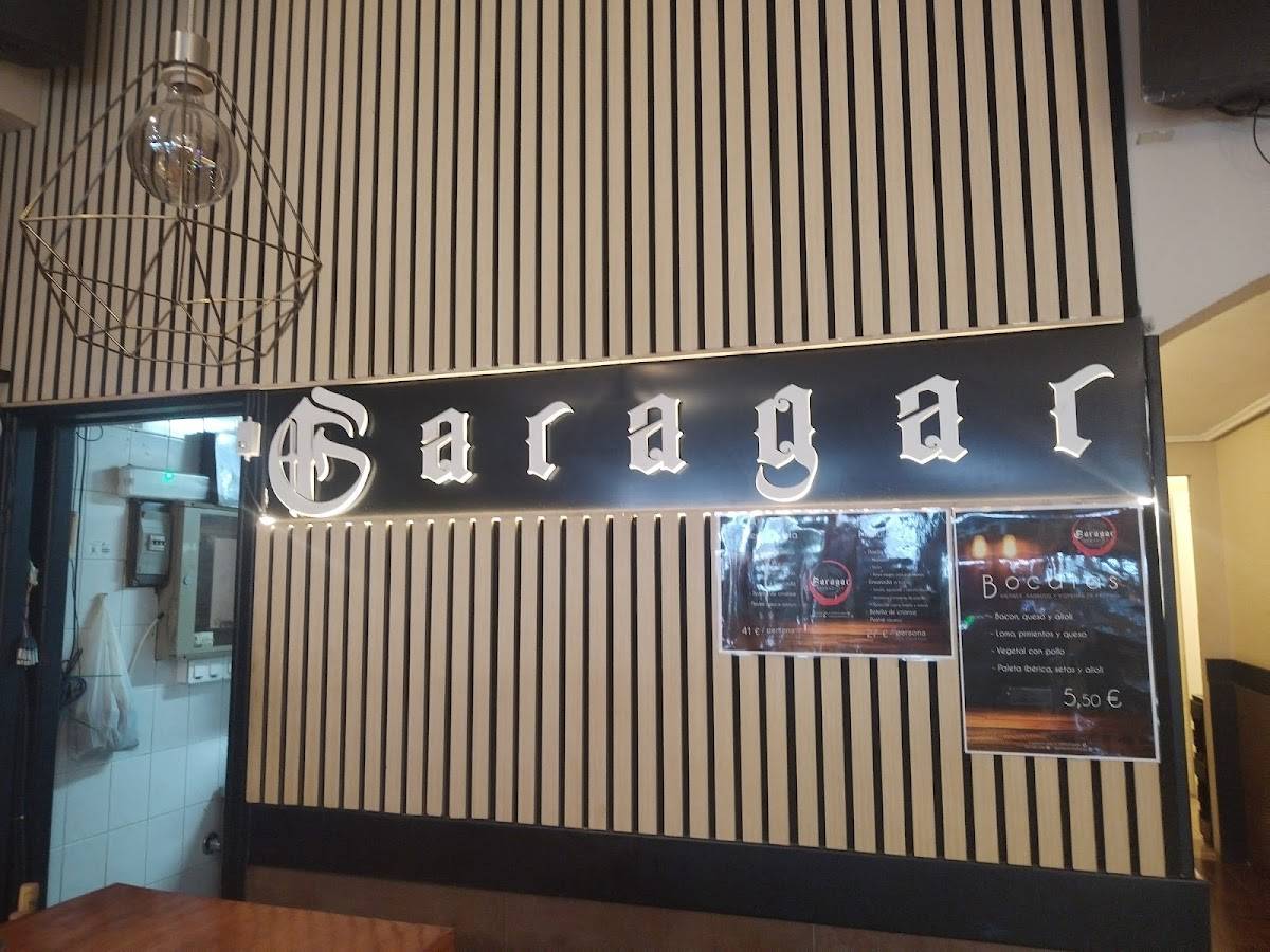Garagar меню