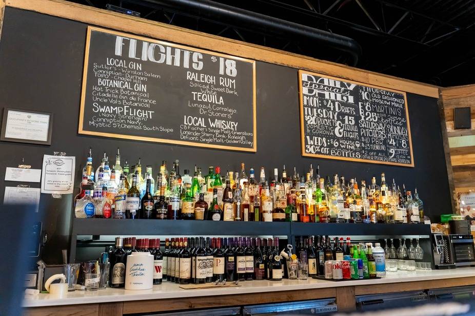 Gatsby's Bar Raleigh меню