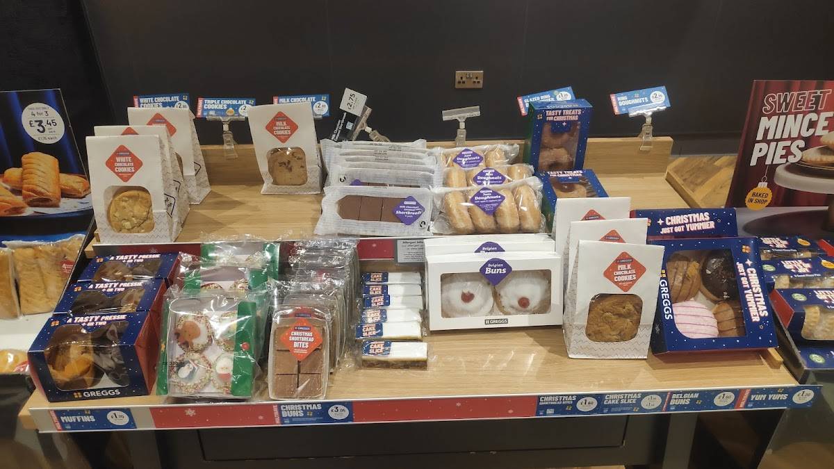 Greggs меню