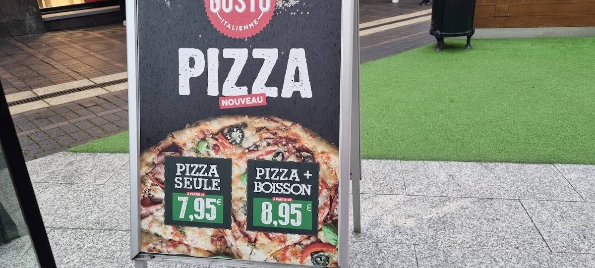 Gusto меню