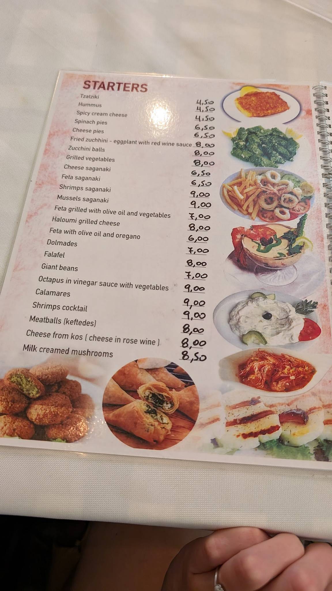 Gyropolis меню