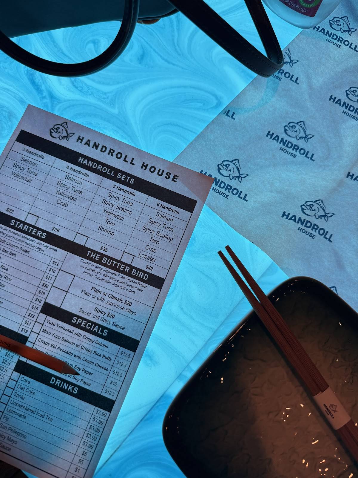 Handroll House меню