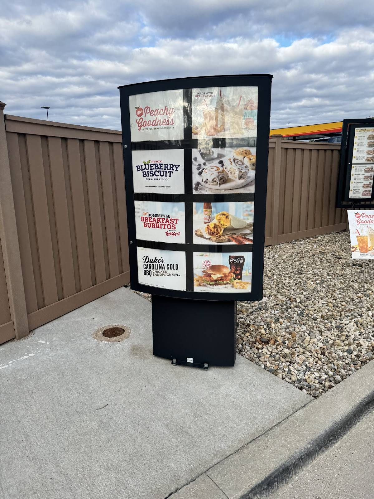 Hardee's меню