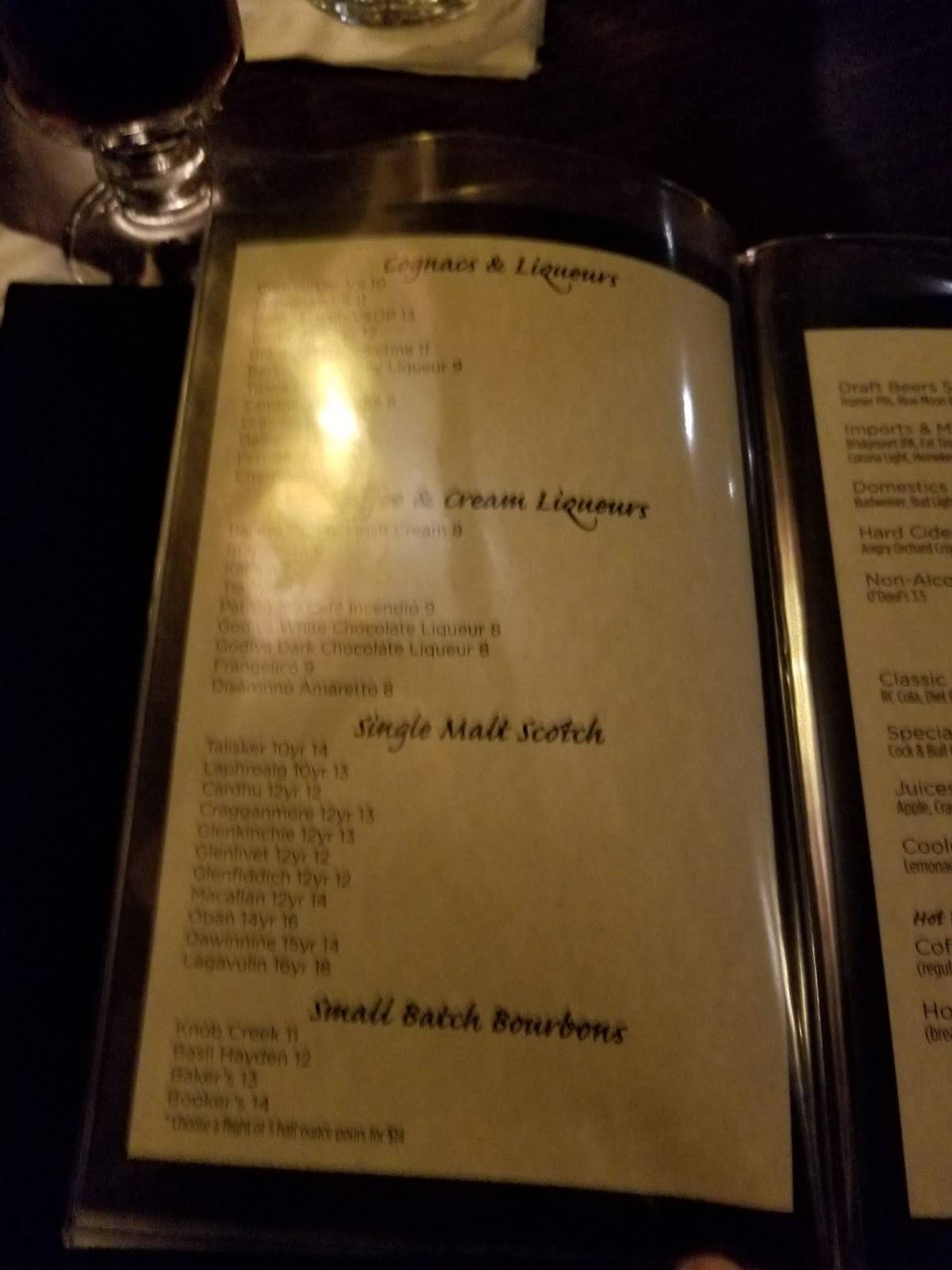 Hobo's Restaurant & Lounge меню