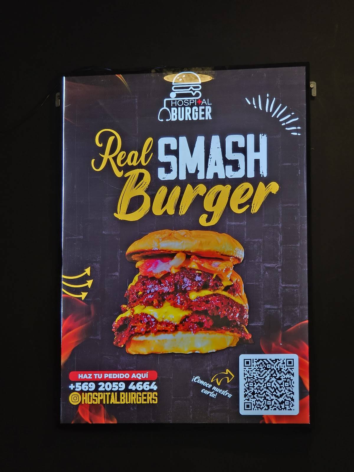 Hospital Burger меню