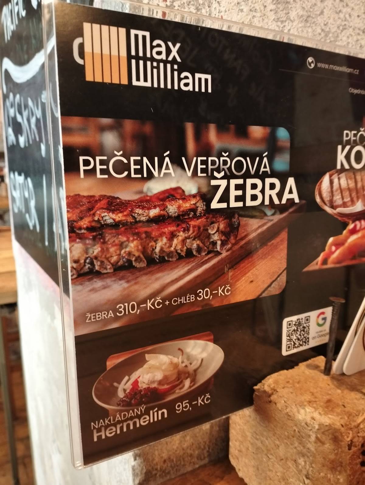 Hospůdka Maxwilliam меню