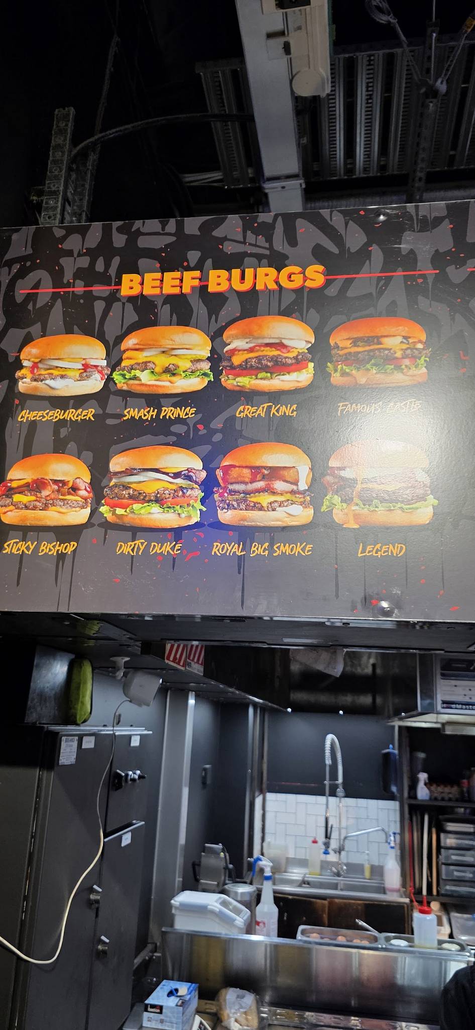 RE Burger Invercargill меню