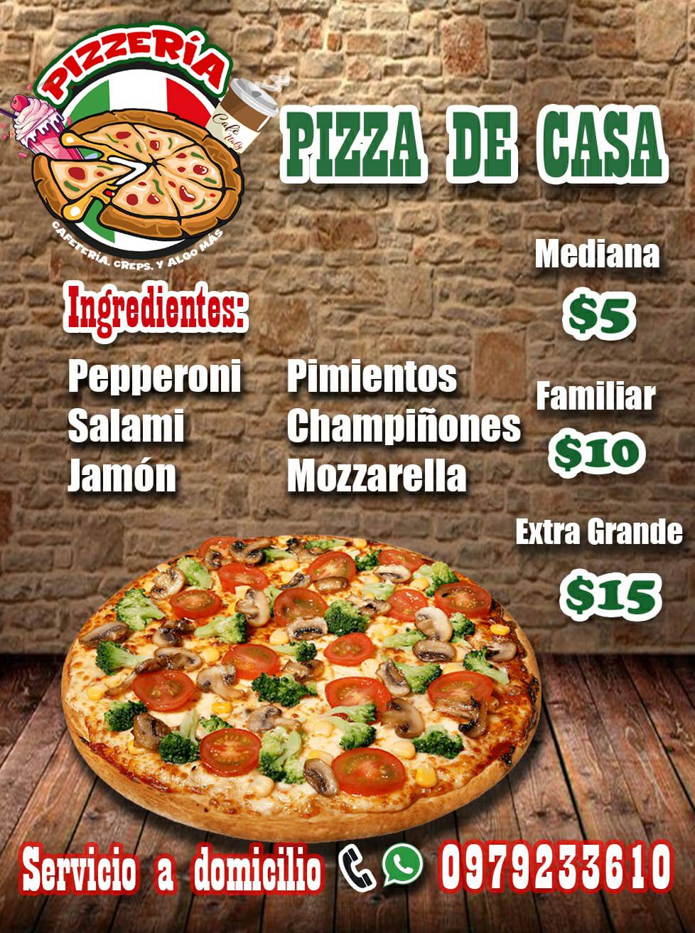 Italy Pizzeria меню