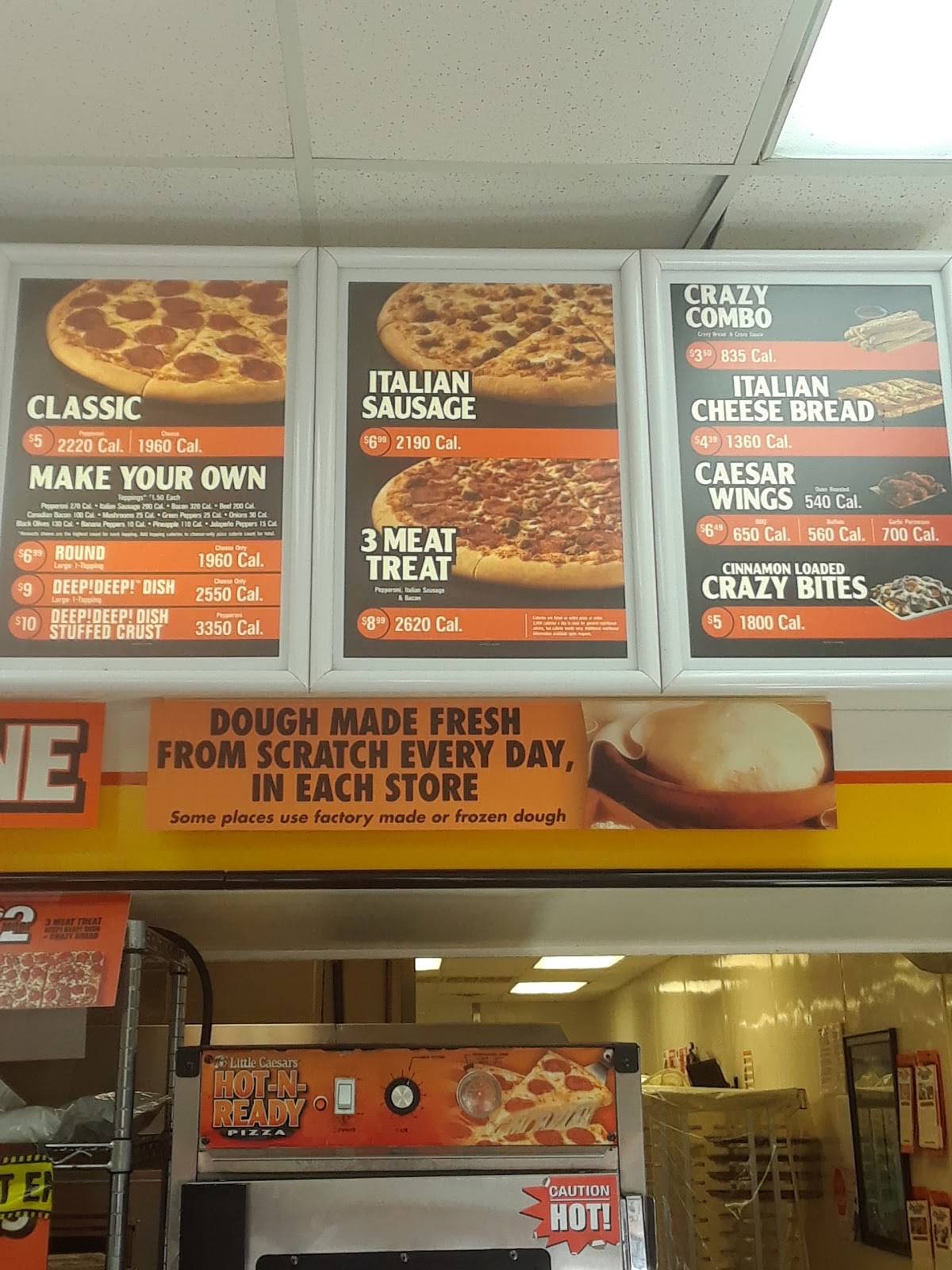 Little Caesars Pizza меню