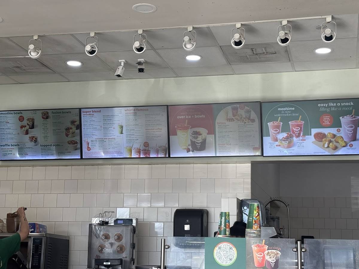 Jamba меню