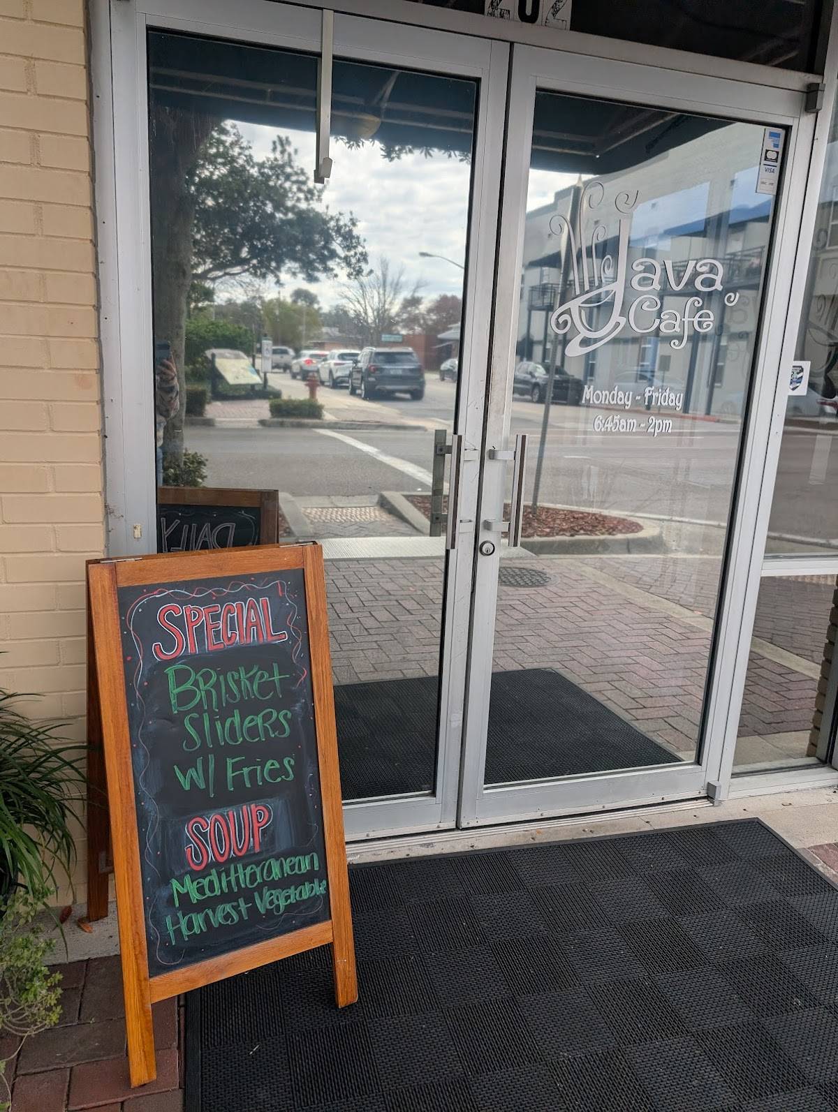 Java Cafe меню