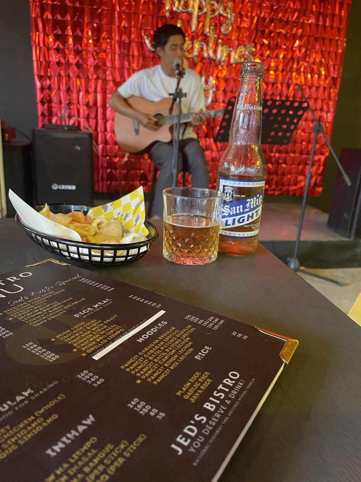 Jed’s Bistro меню