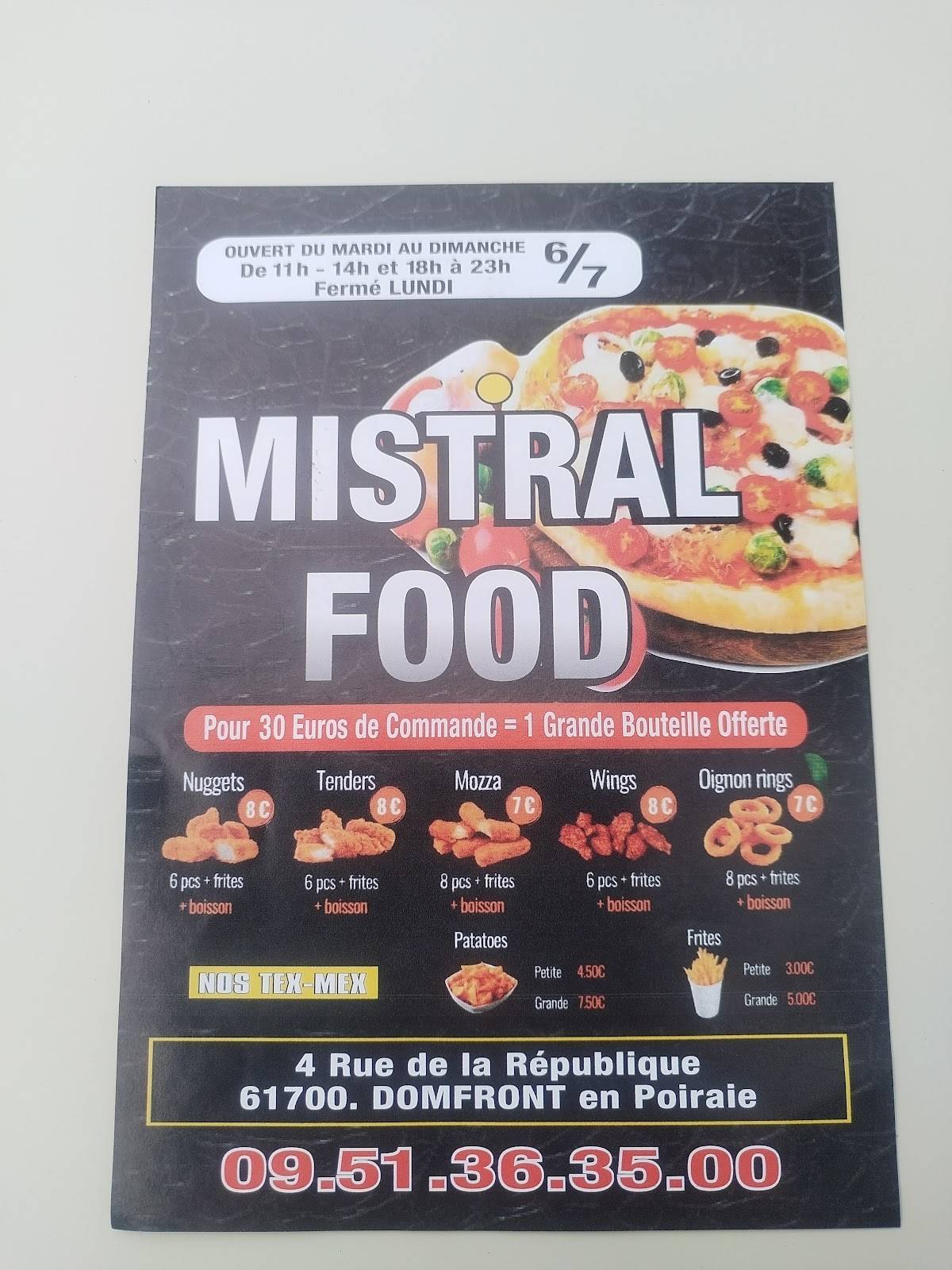 KEBAB. Le Mistral-Food меню