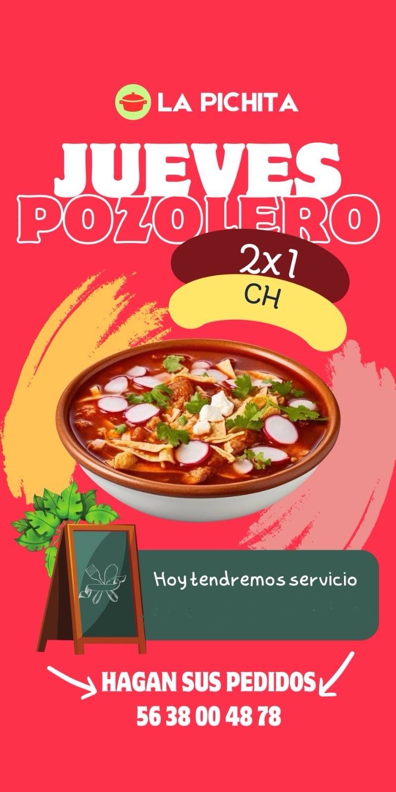 LA PICHITA меню