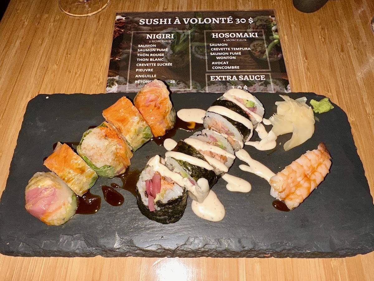 L'Unique Sushi меню