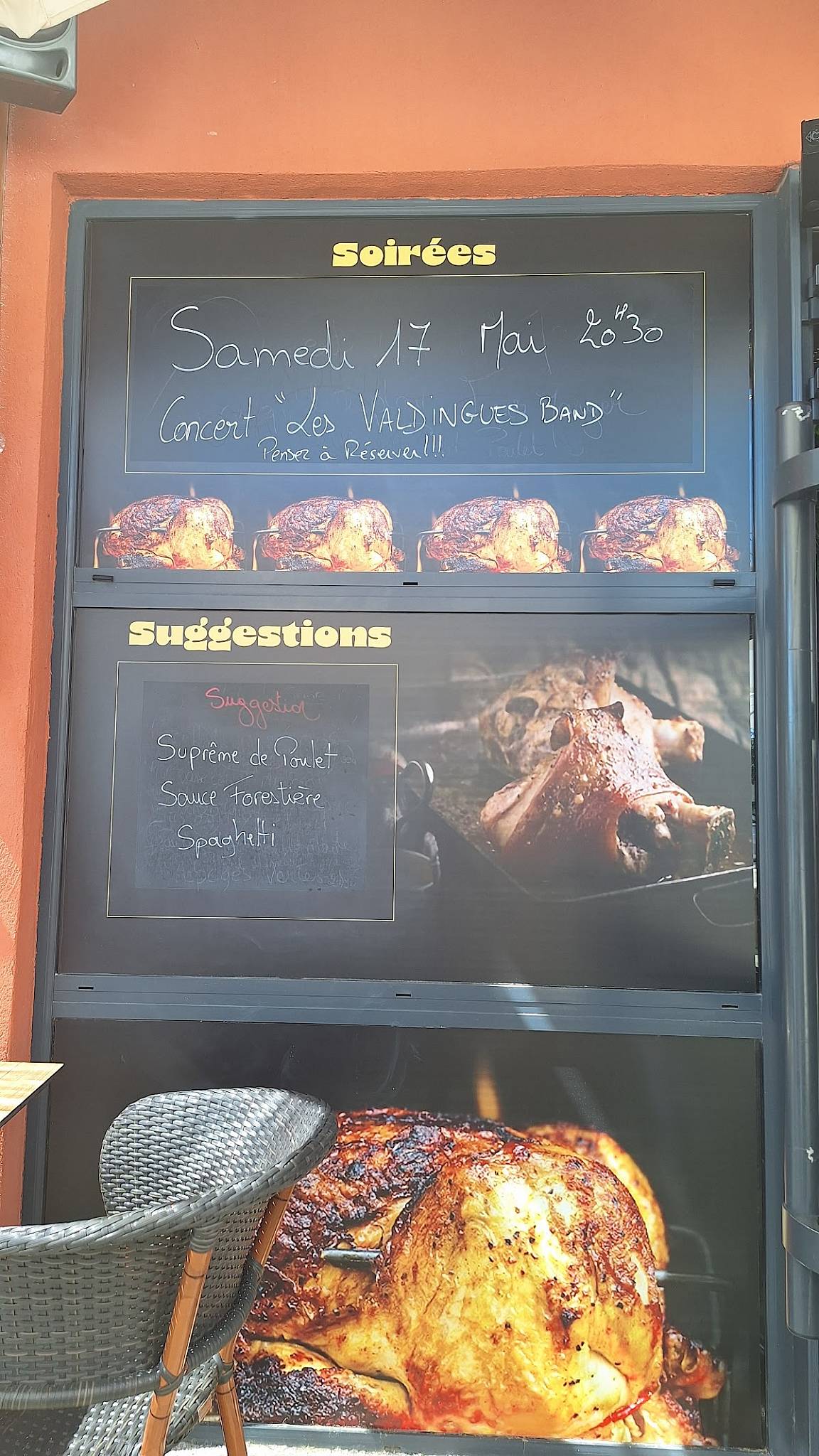 La Rôtisserie меню