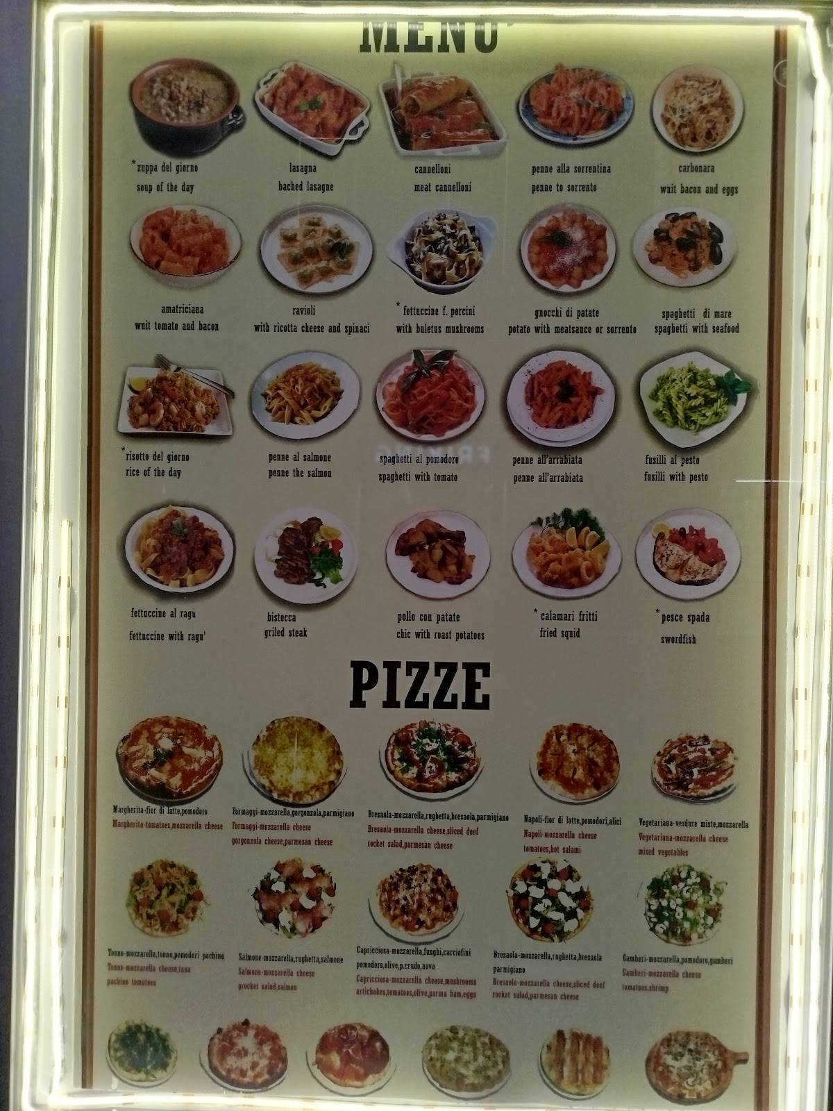 La Taverna Del Corso меню