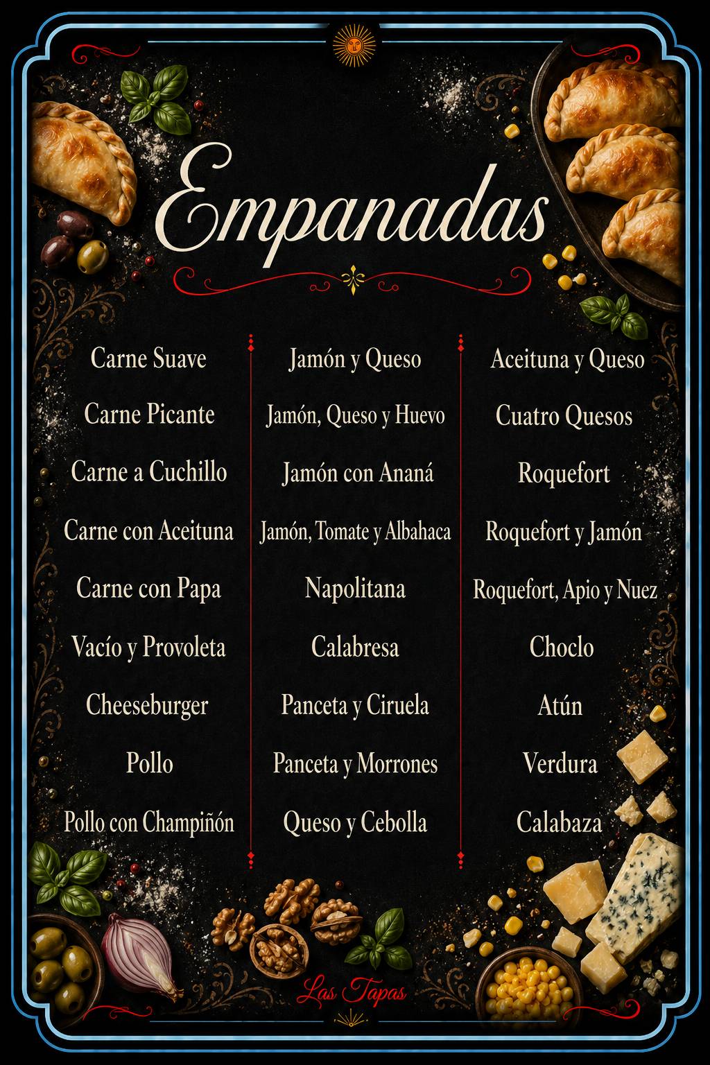 Las Tapas - Ricardo Rojas меню