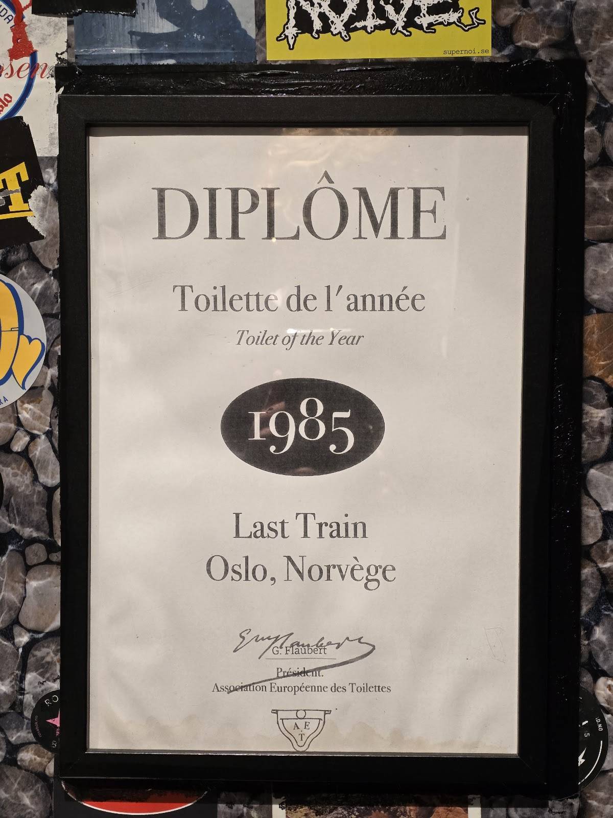 Last Train меню