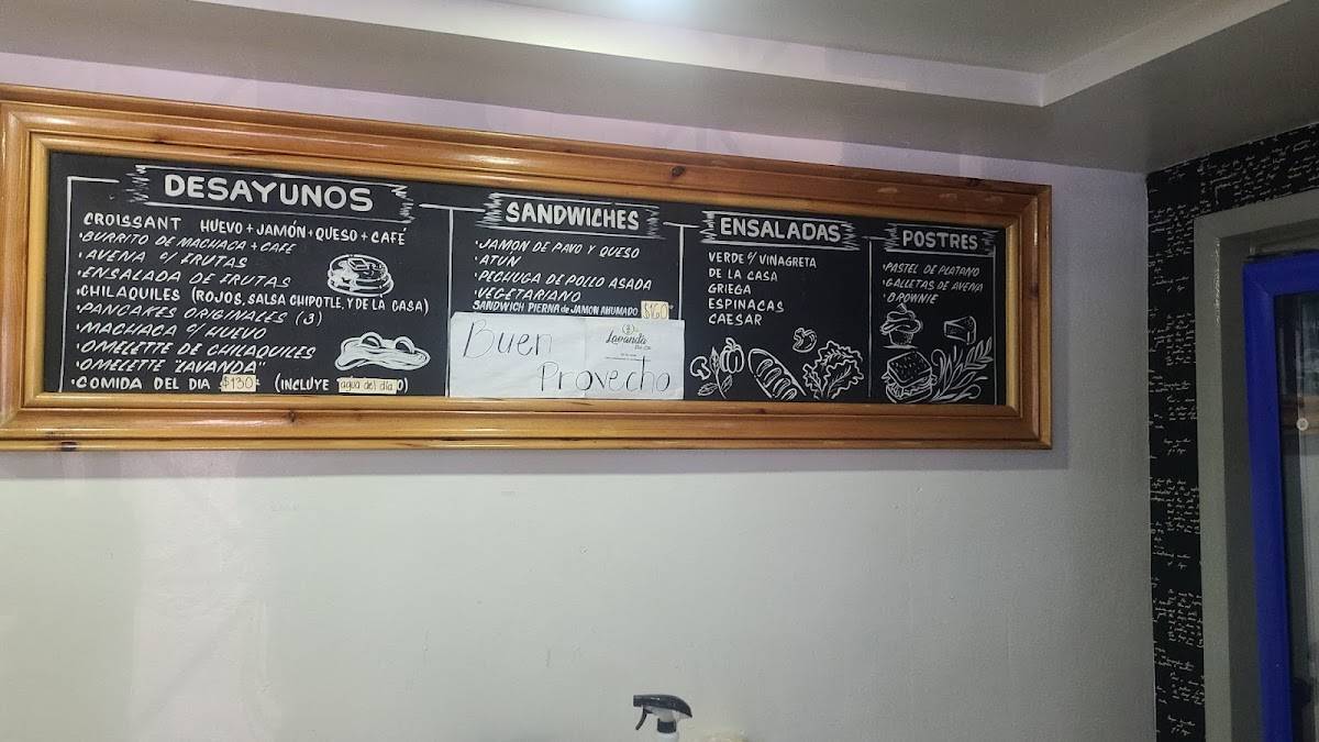 Lavanda Deli Cafe меню