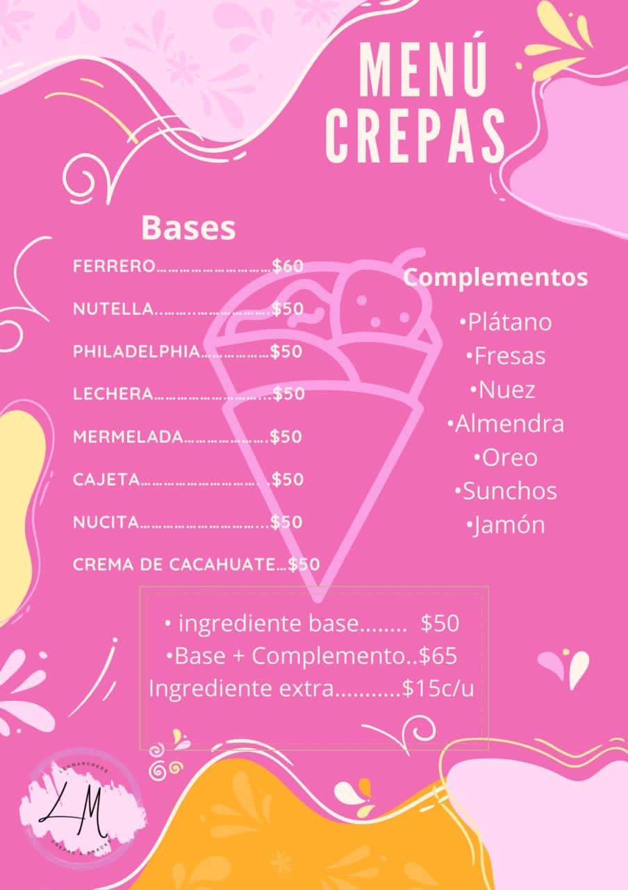 Lenmarcreps меню