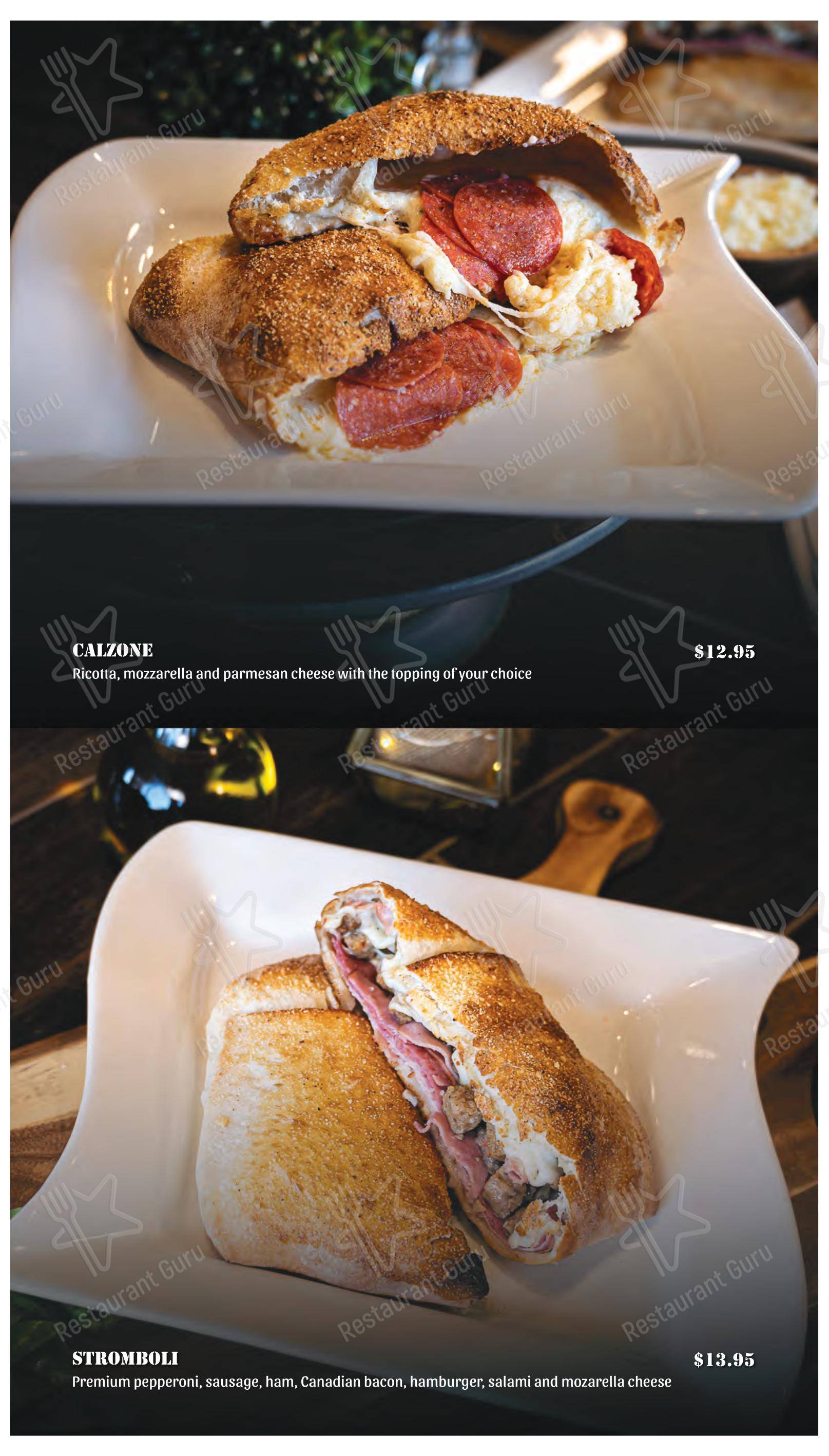 Little Rome Restaurant & Pizza в Плано - Меню