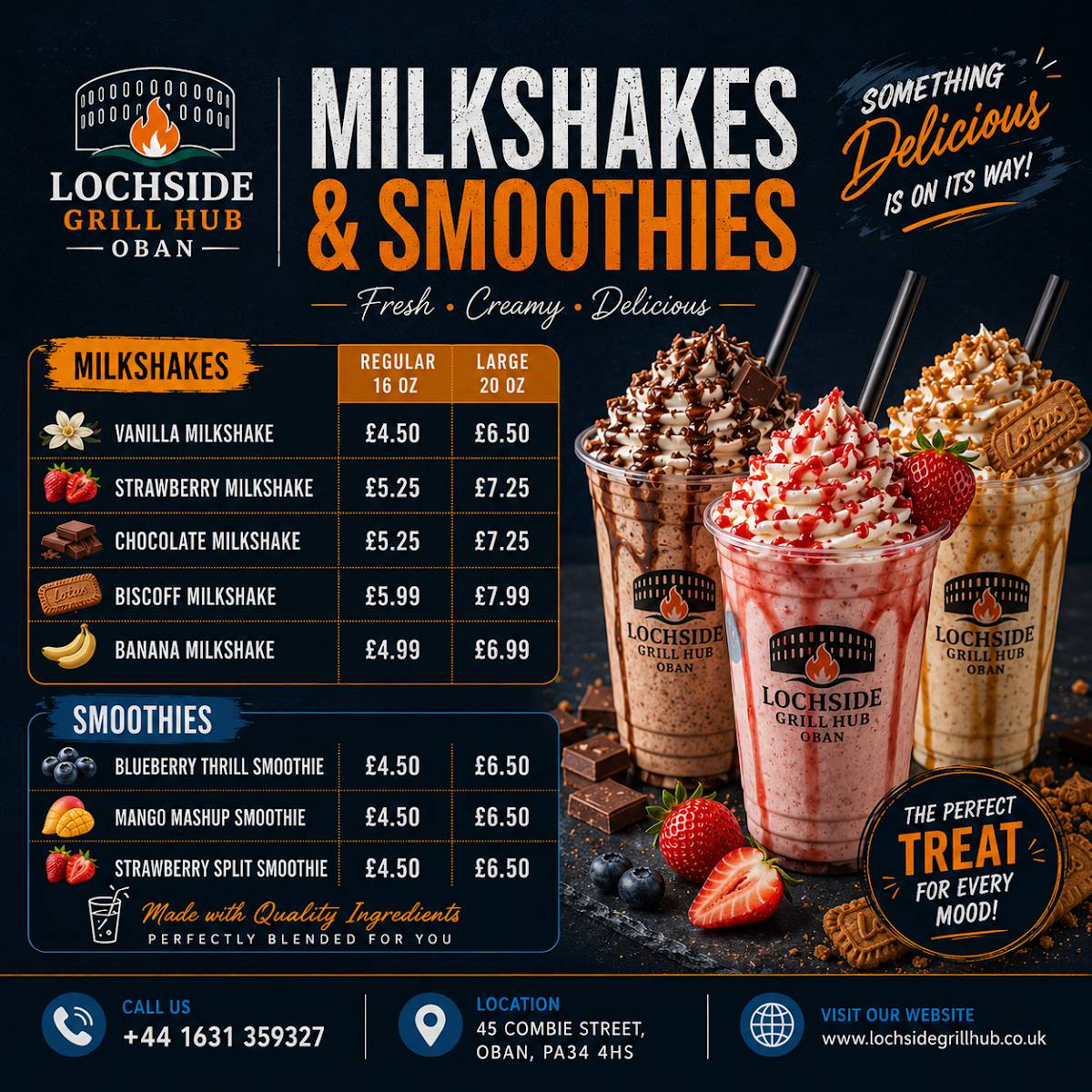 Lochside Grillhub меню