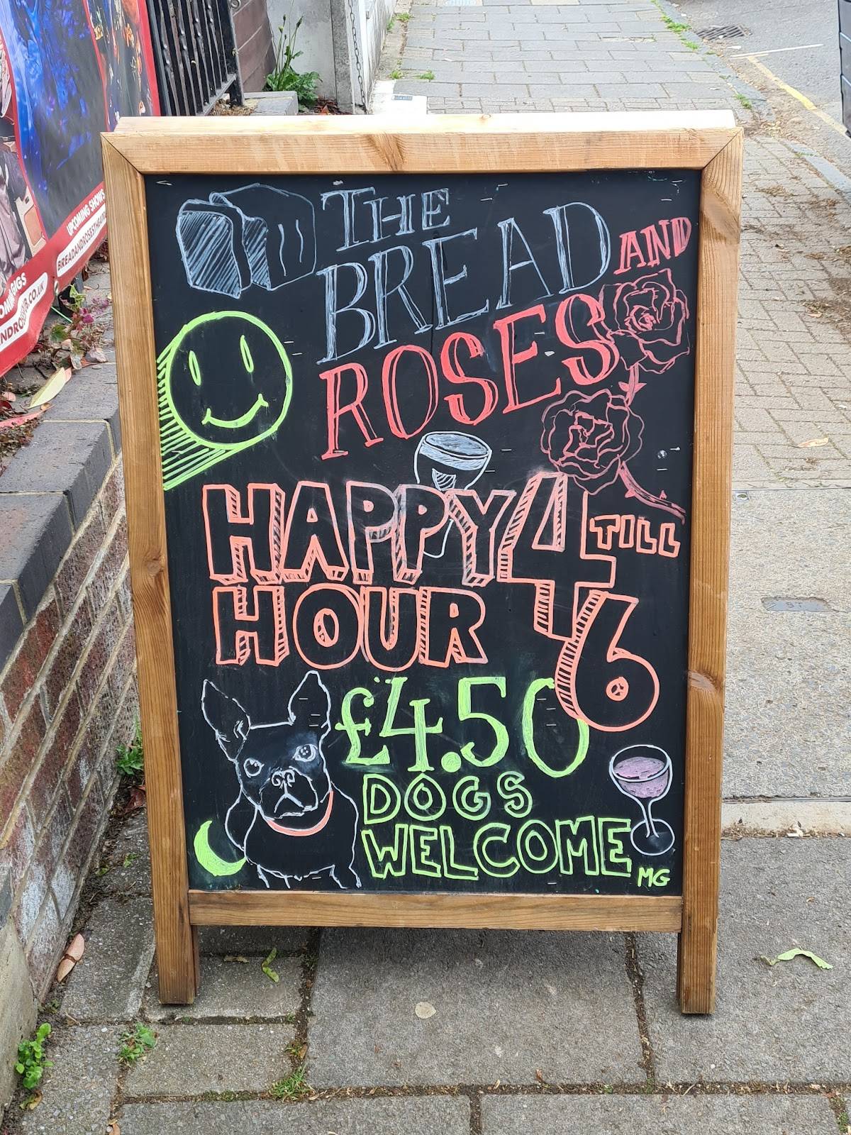 The Bread & Roses меню