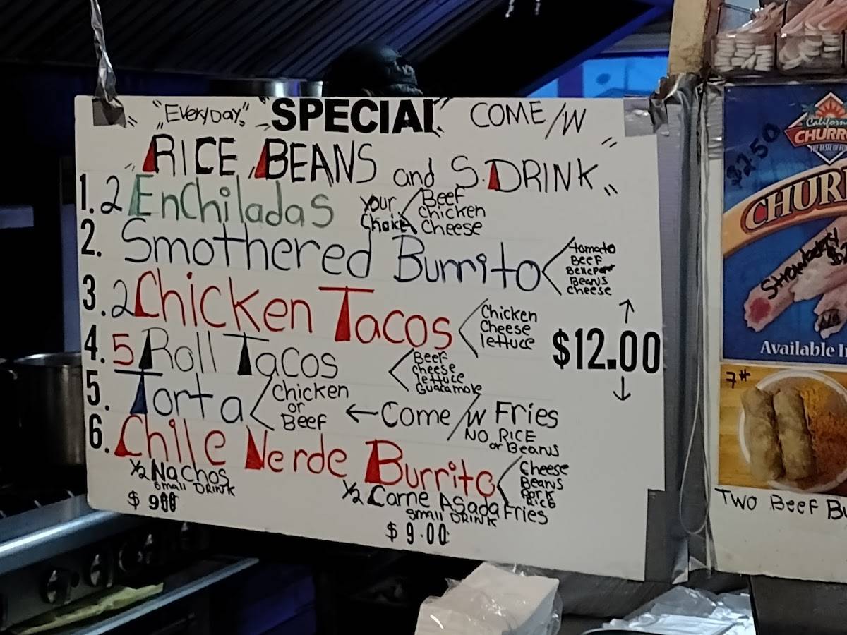 Los Albertos Mexican Restaurant меню