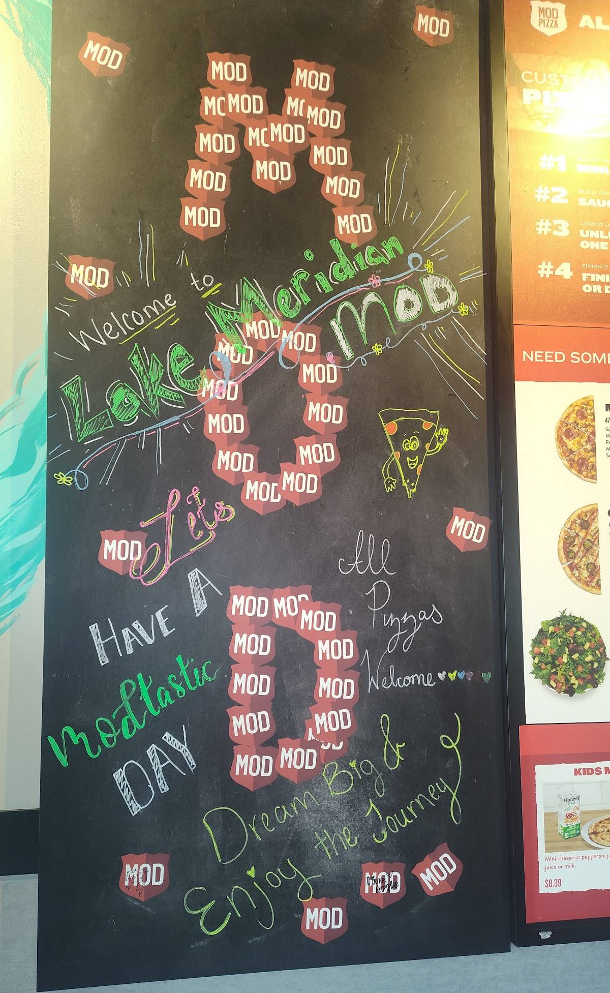 MOD Pizza меню