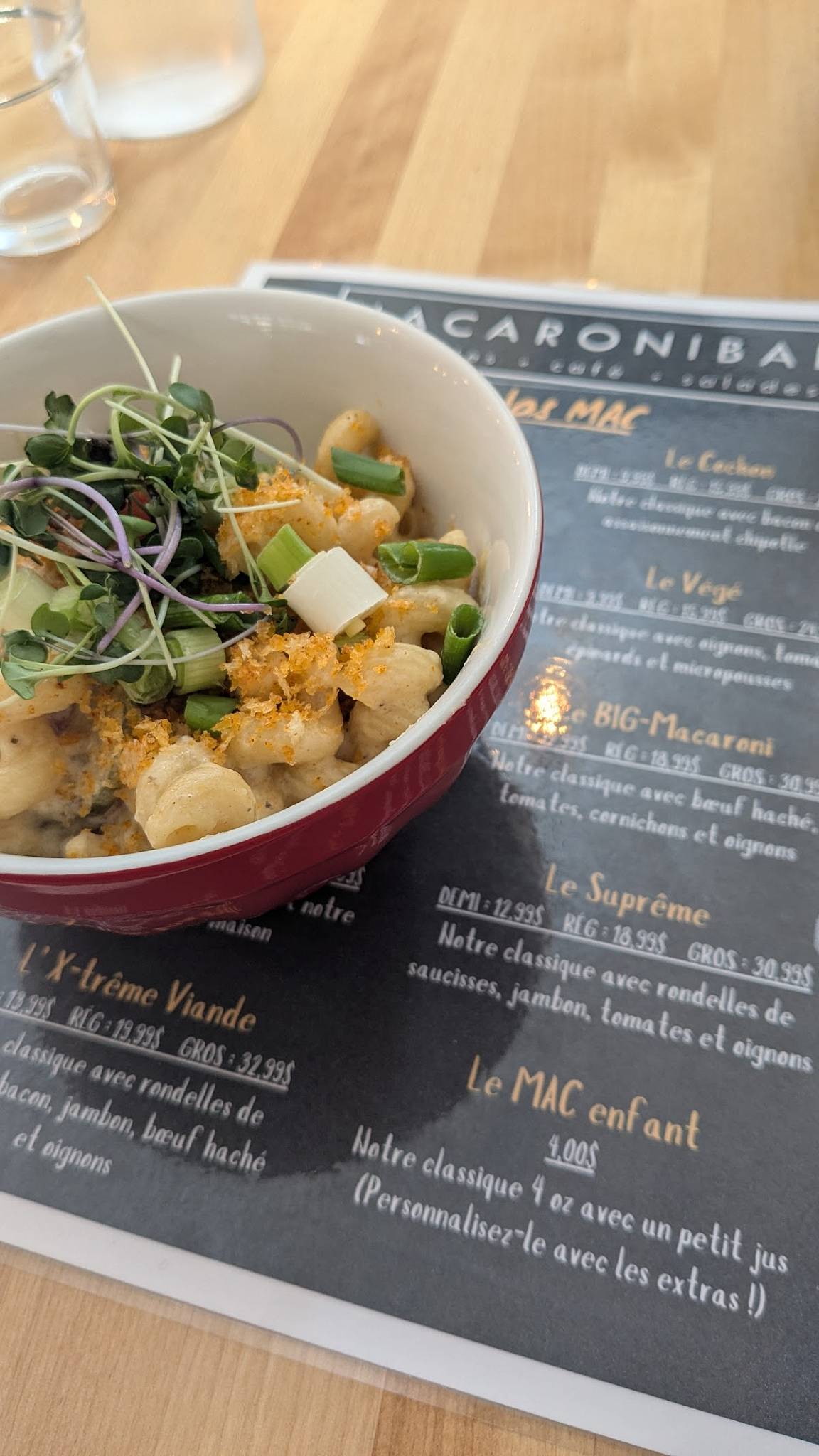 Macaronibar меню
