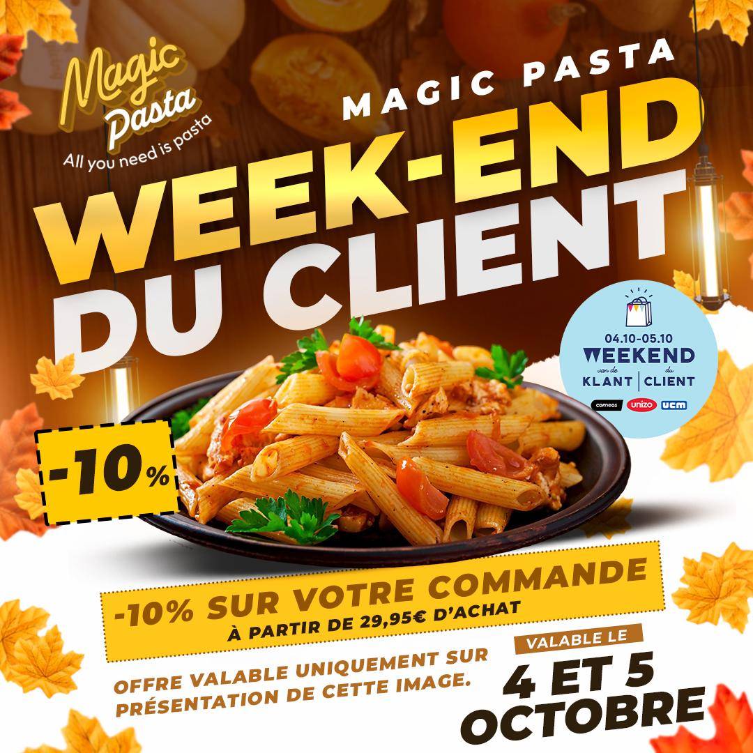 Magic pasta меню