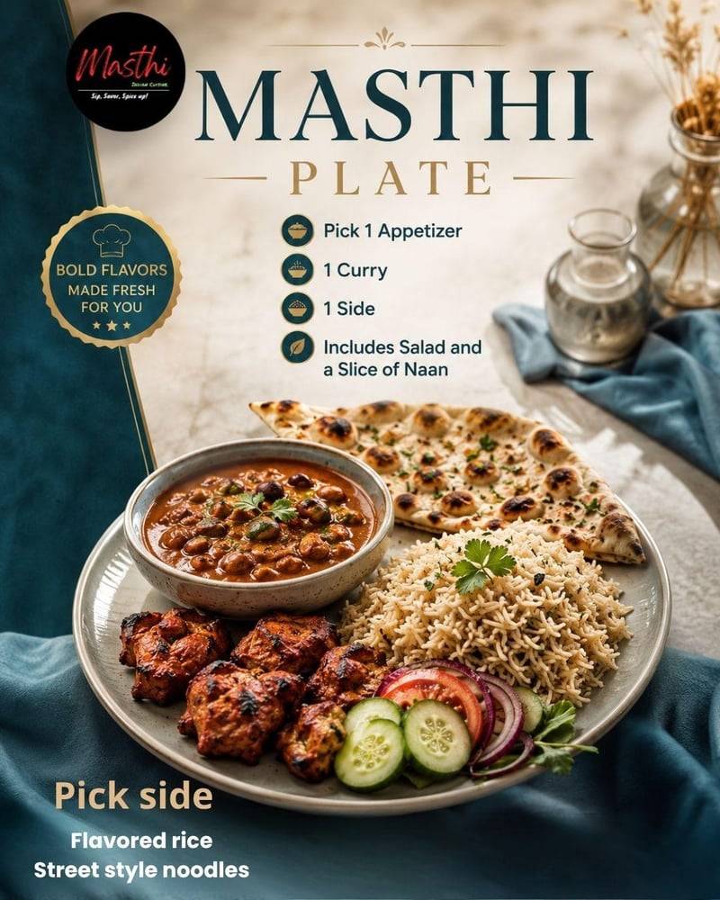 Masthi Indian Cuisine меню