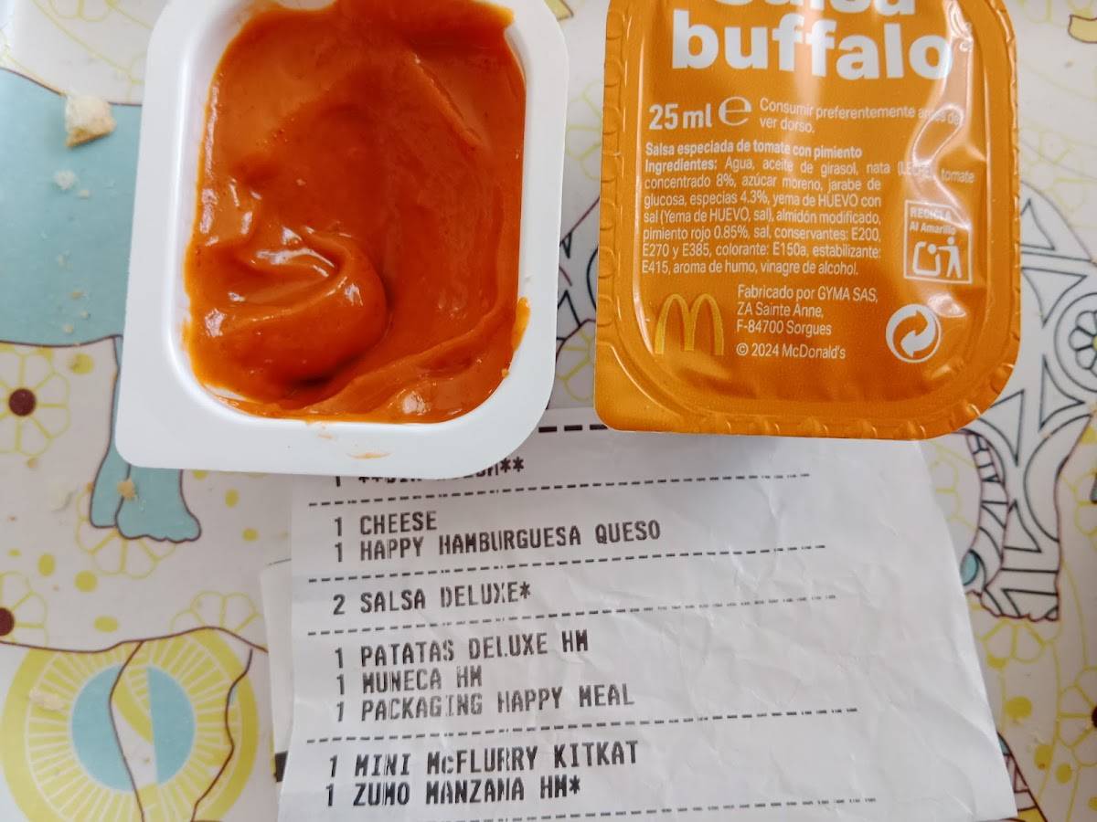 McDonald's меню