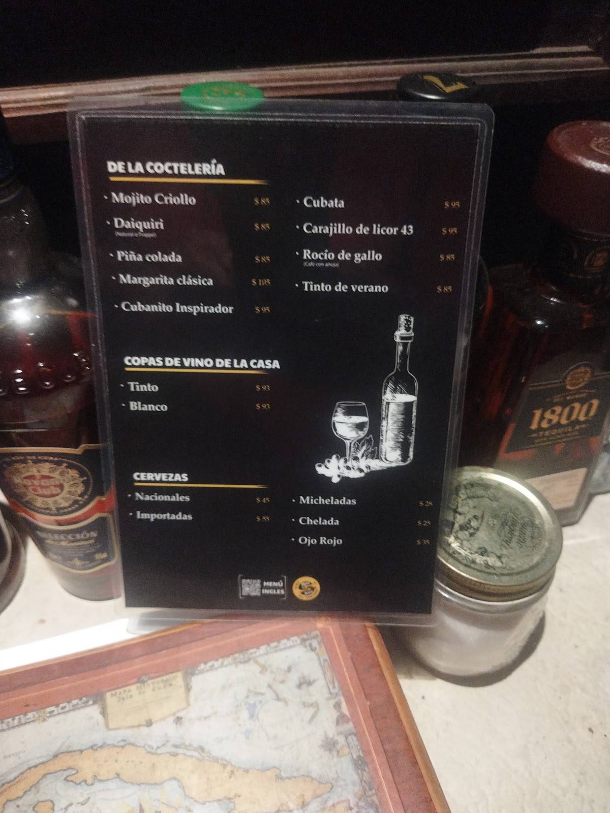 Mas Que Rico меню