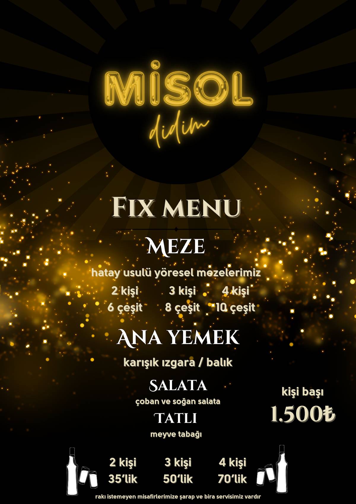 Misol меню