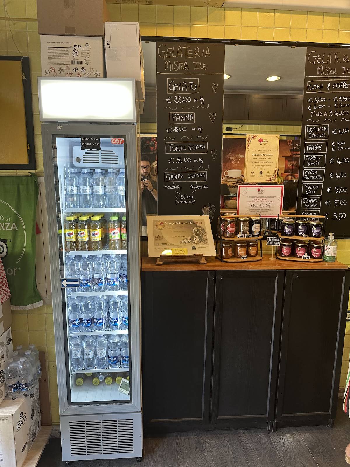 Mister Ice Gelateria меню