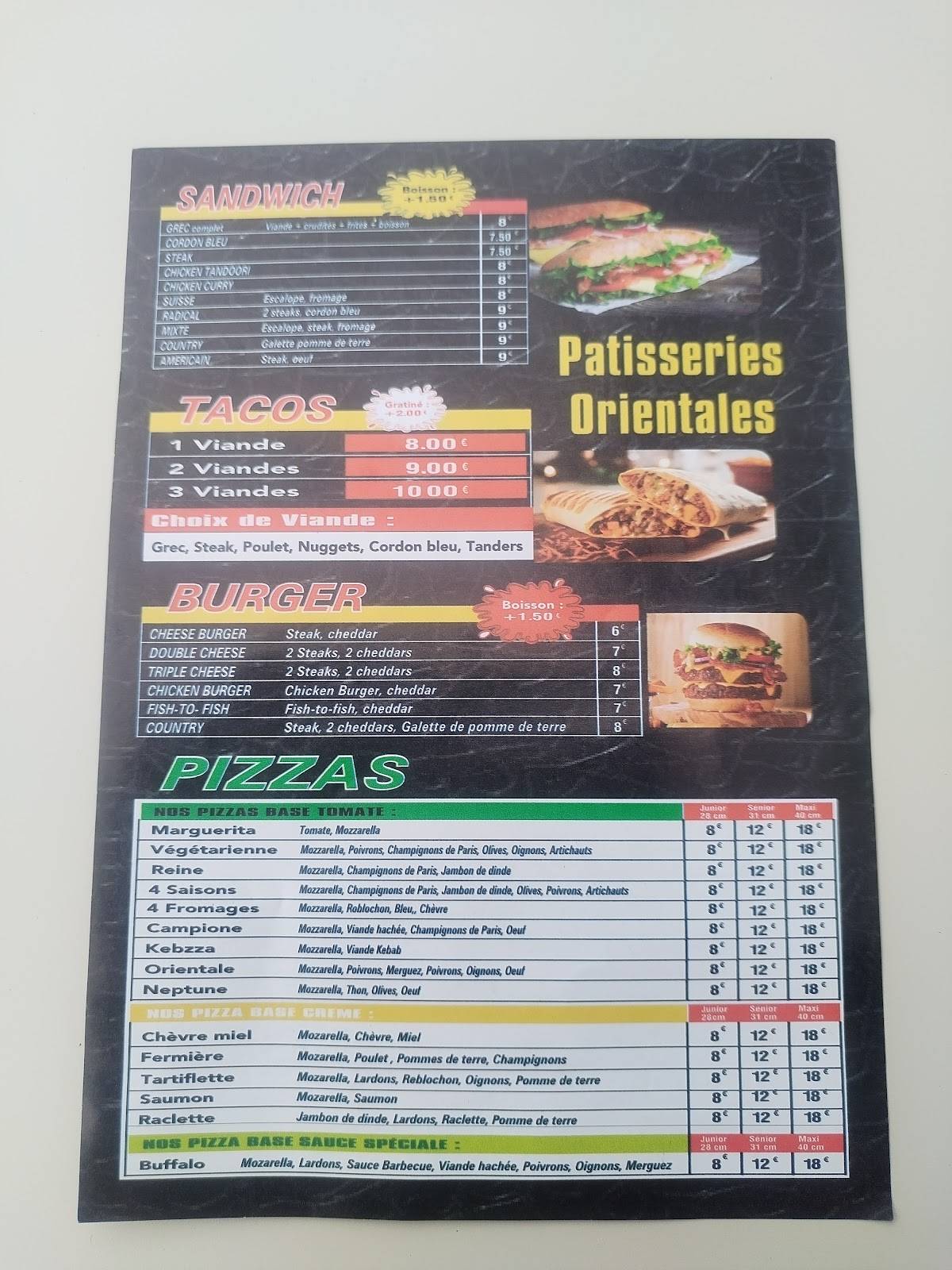 KEBAB. Le Mistral-Food меню