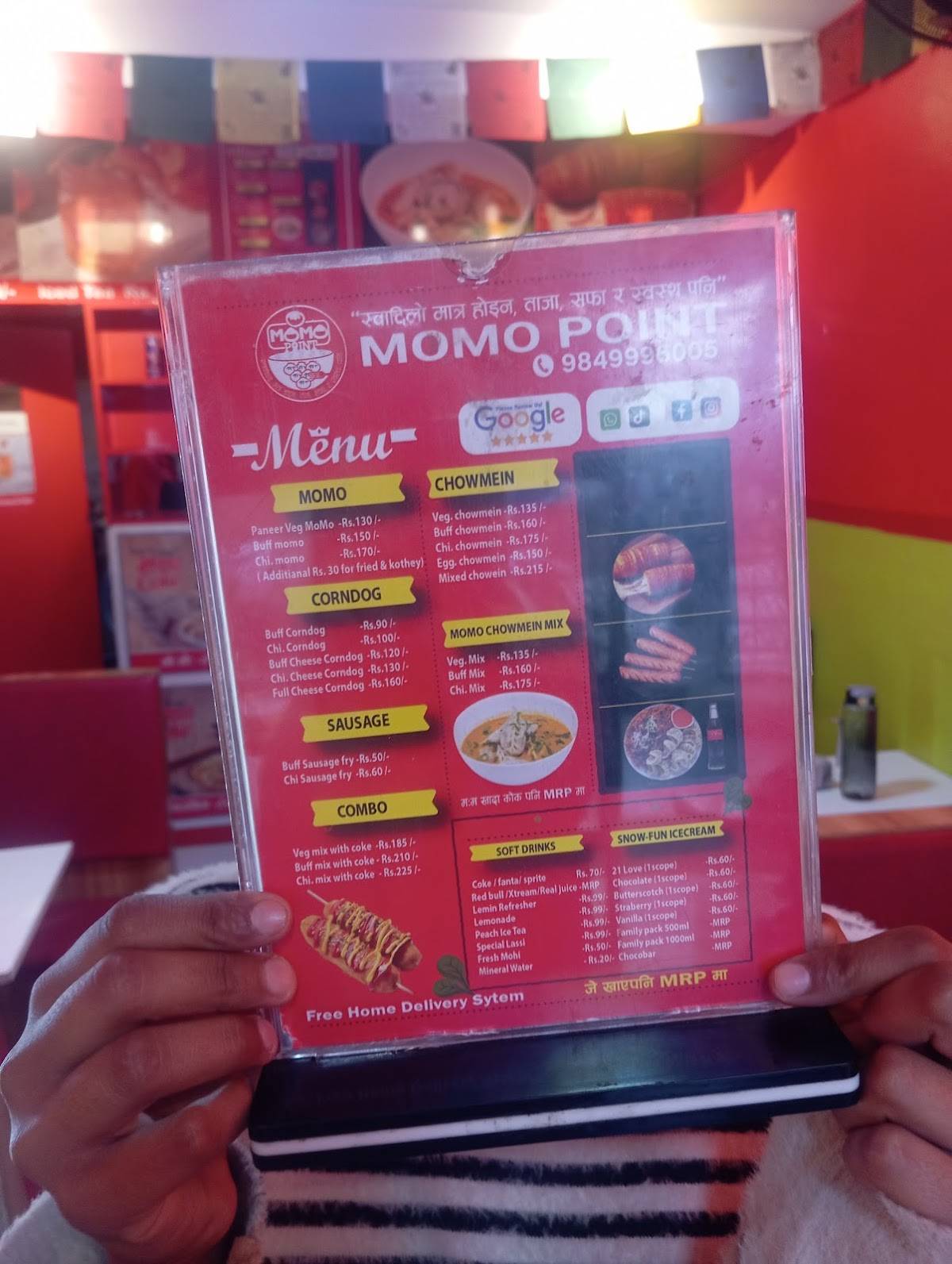 MoMo Point меню