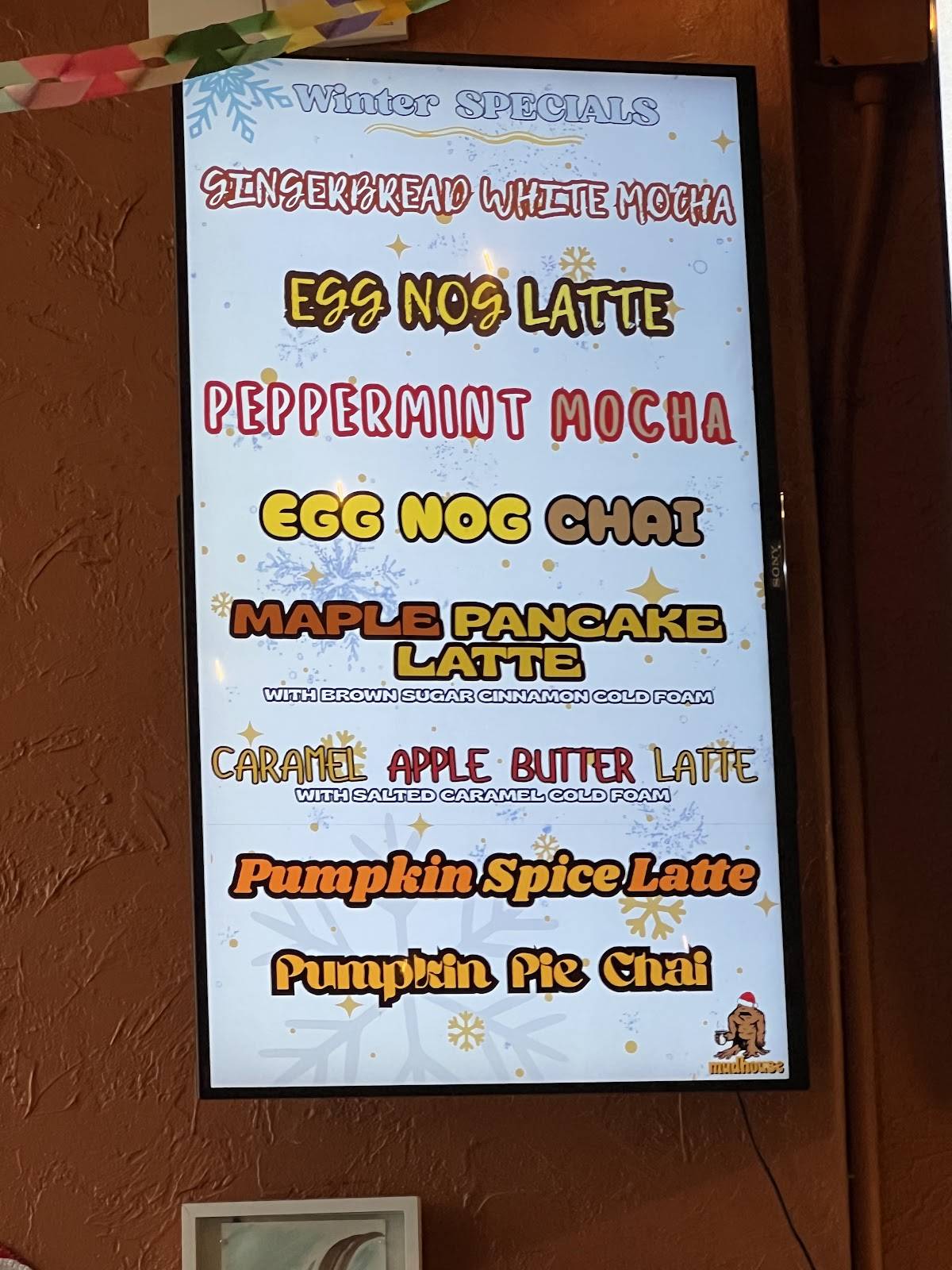 Mudhouse Coffee Springfield меню