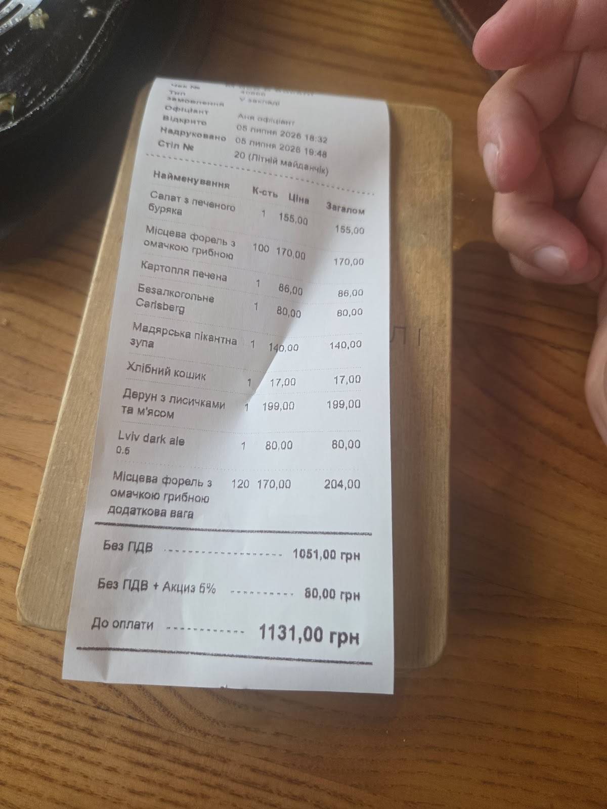М‘ясо в бокалі меню