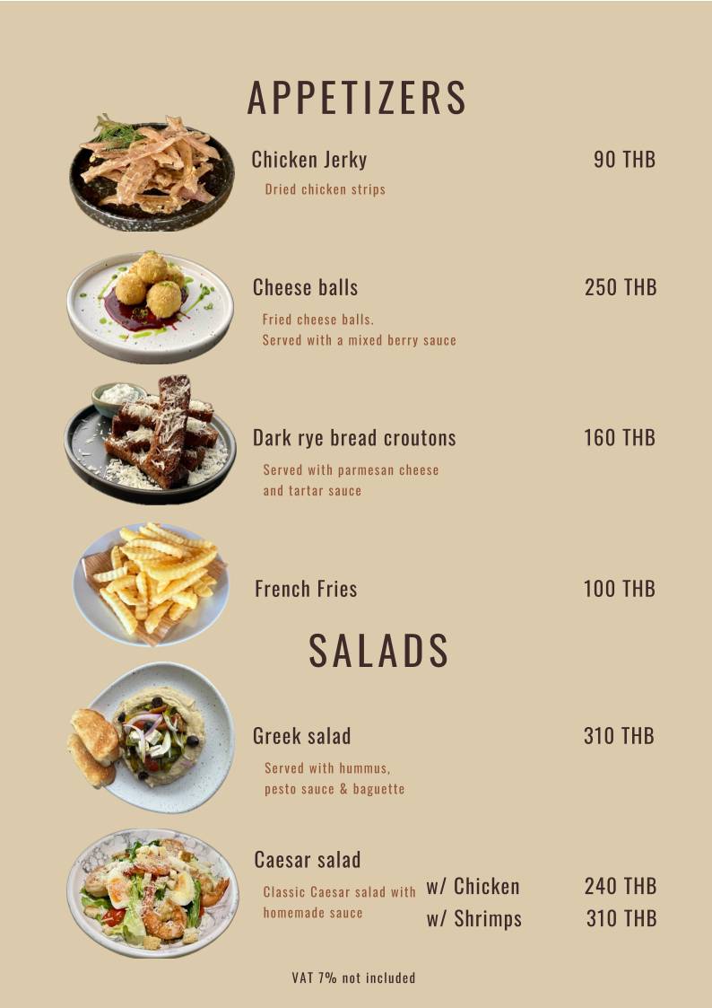 N Beer Restaurant меню