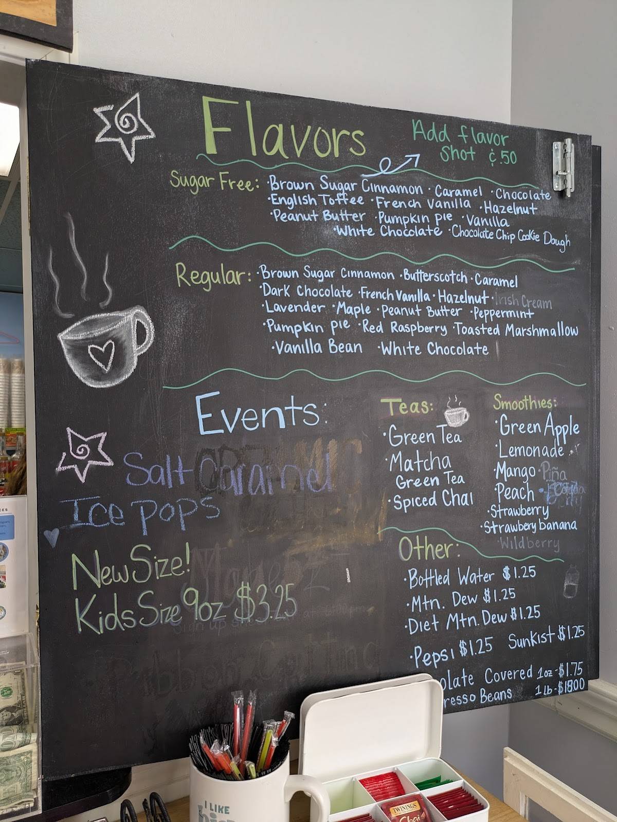 Nana's Coffee Rocks меню