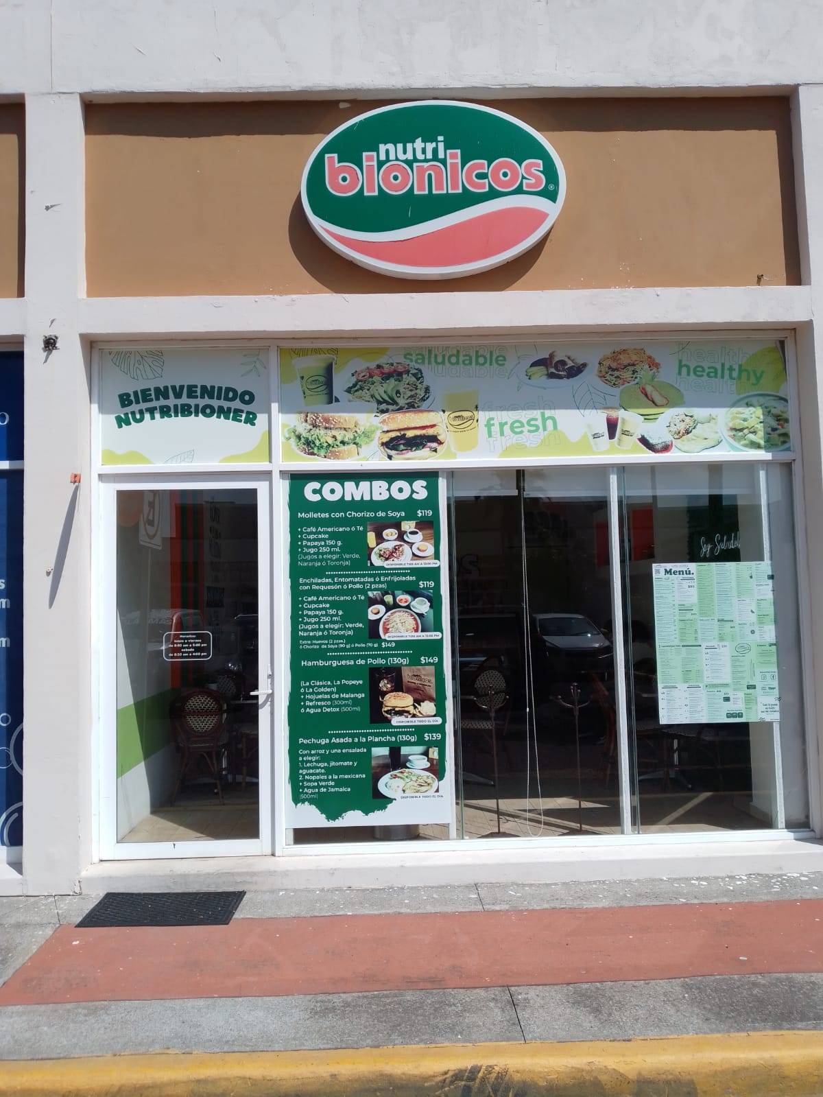 Nutribionicos Riviera меню
