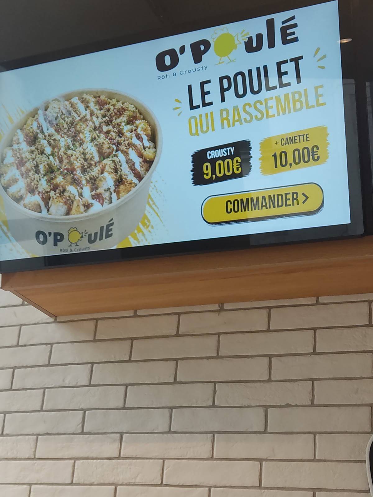 O'poulé меню
