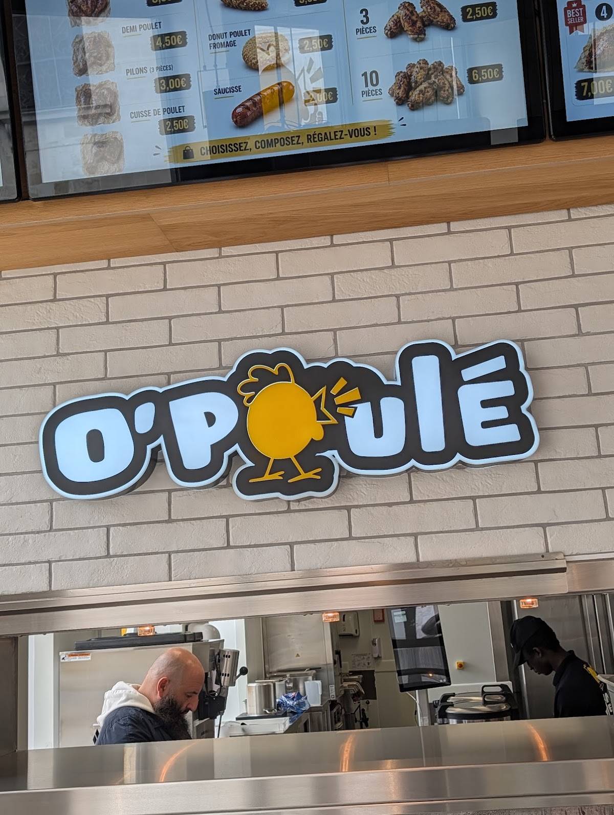O'poulé меню